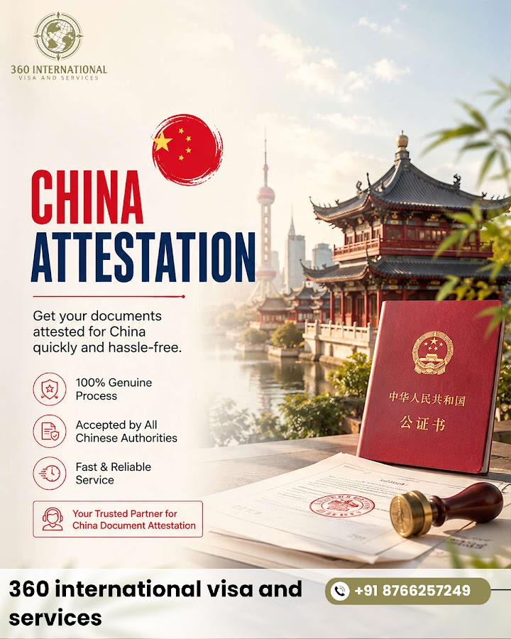 360 international visa and services office