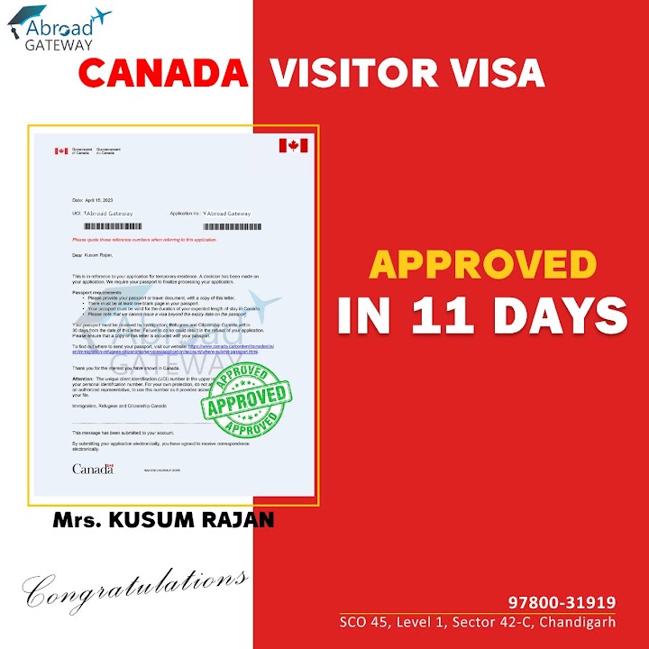 Abroad Gateway: Study Visa and Tourist Visa Consultant in Chandigarh photo 2