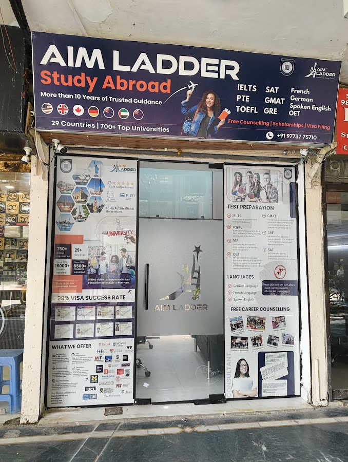 Aim Ladder | Study Abroad Consultant in NSP Pitampura office