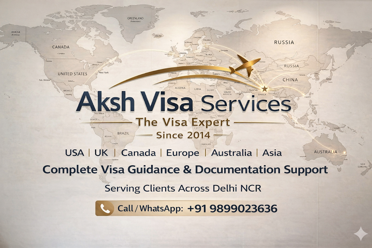 Aksh Visa Services office