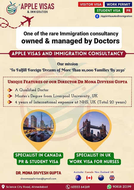 Apple Education Consultancy India and Apple Visas & immigration office
