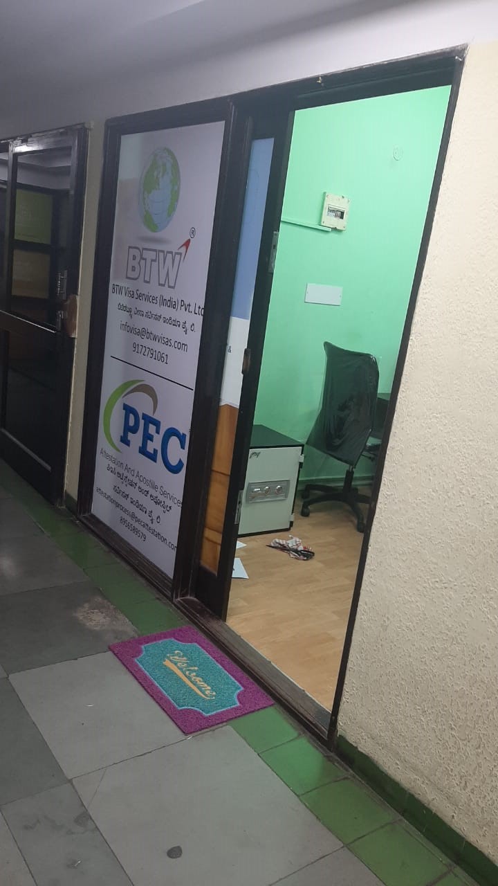 BTW Visa Services India Pvt Ltd office