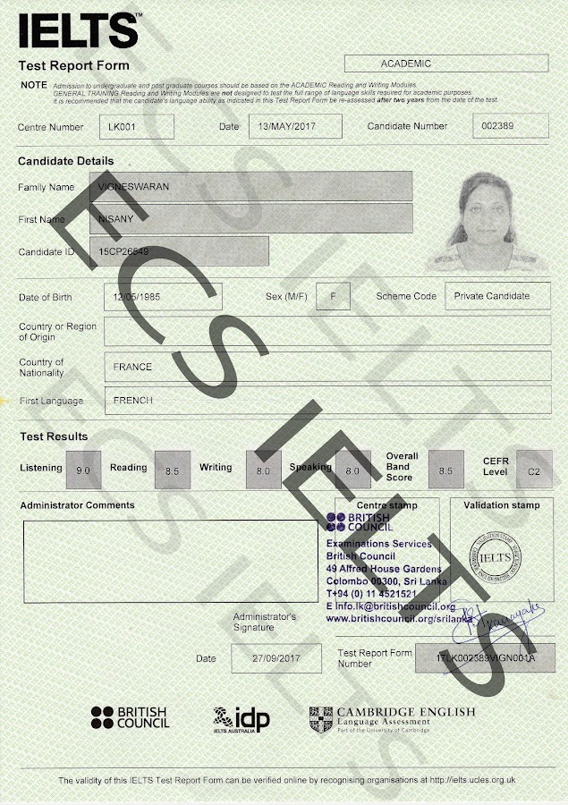 ECS IELTS Coaching In Chennai office
