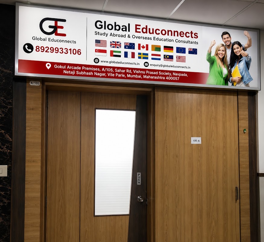 Global Educonnects - Study Abroad & Overseas Education Consultant in Mumbai office