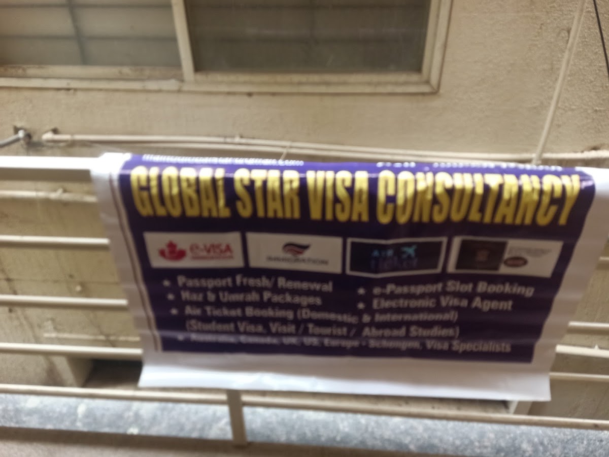 Global Star Visa and Immigration Consultancy-Passport, Student Visa & Immigration,Tours and Travels. office