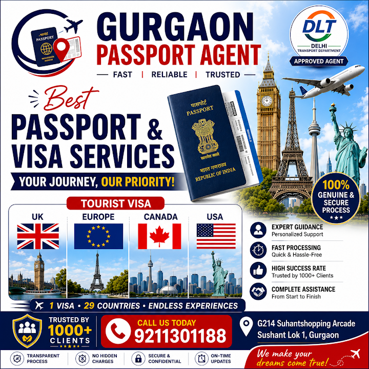 Gurgaon passport agent photo 3