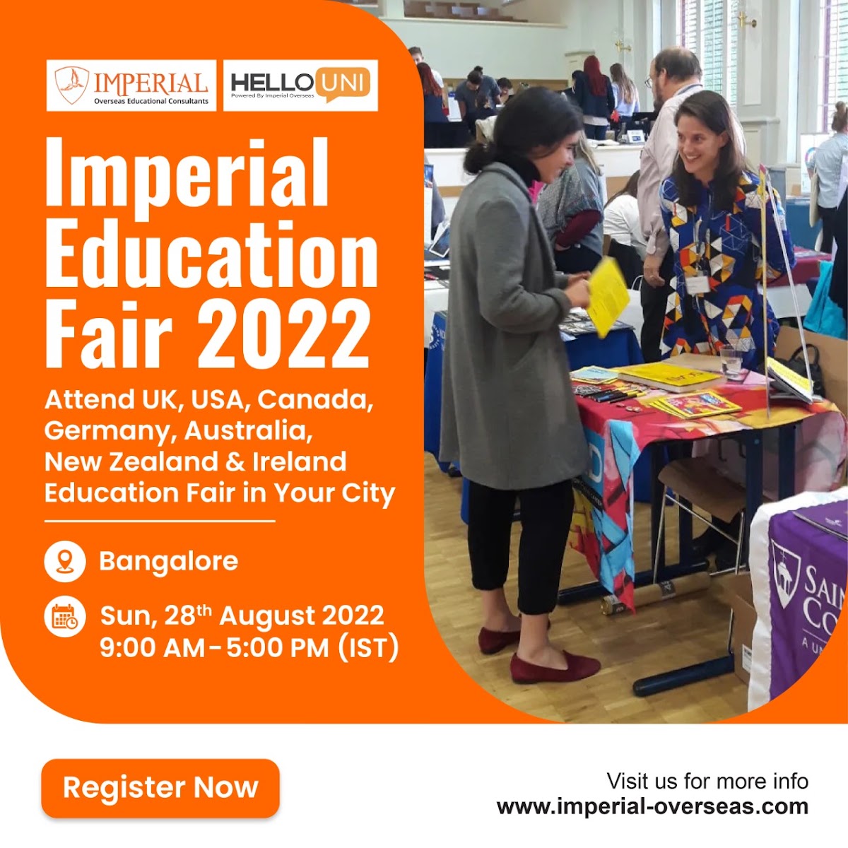 Imperial Overseas - Study Abroad Consultants in Bangalore office