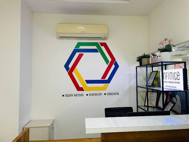 Infinite Education & Migration Services office