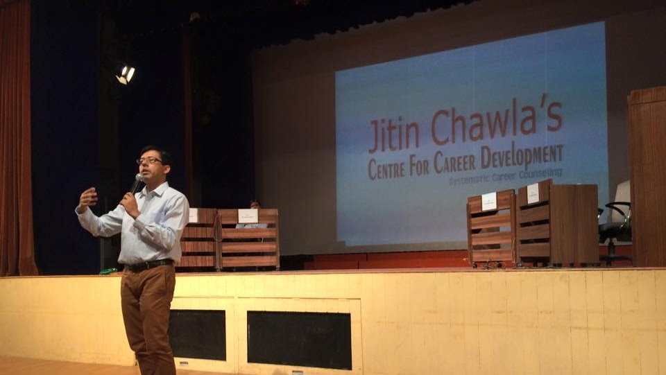 Jitin Chawla's Centre for Career Development office