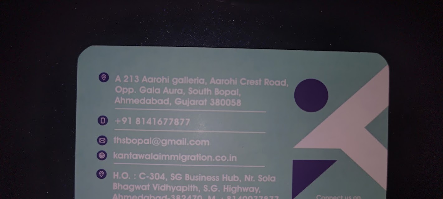 Kantawala Immigration Best Student Visa & Visitor Visa in South Bopal Ahmedabad photo 3