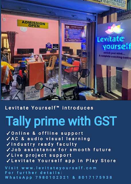 Levitate Yourself || Coaching Centre || Computer || Abacus || Digital Marketing || Counseling || Spoken English || Steno || office