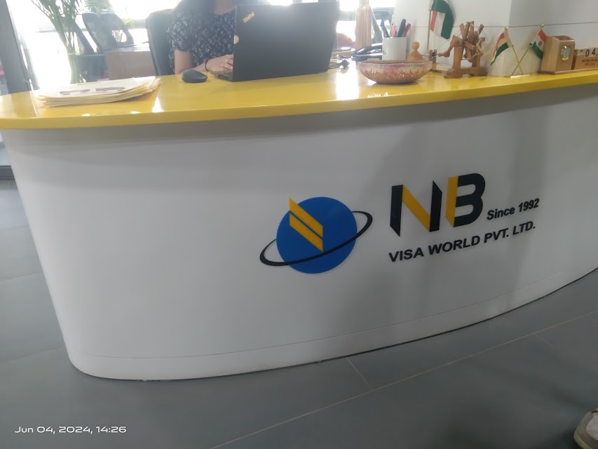 NB VISA WORLD PVT. LTD office