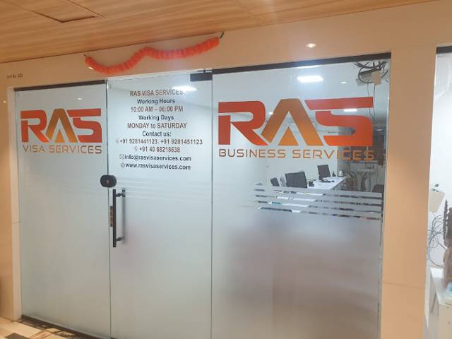 RAS Visa Services office