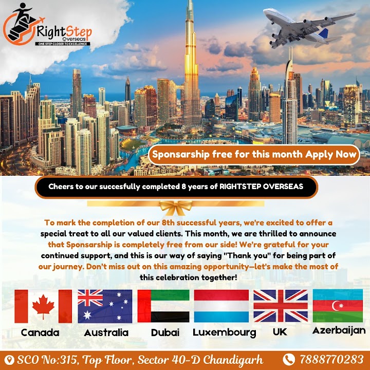 Rightstep Overseas | Immigration Consultant in Chandigarh photo 3