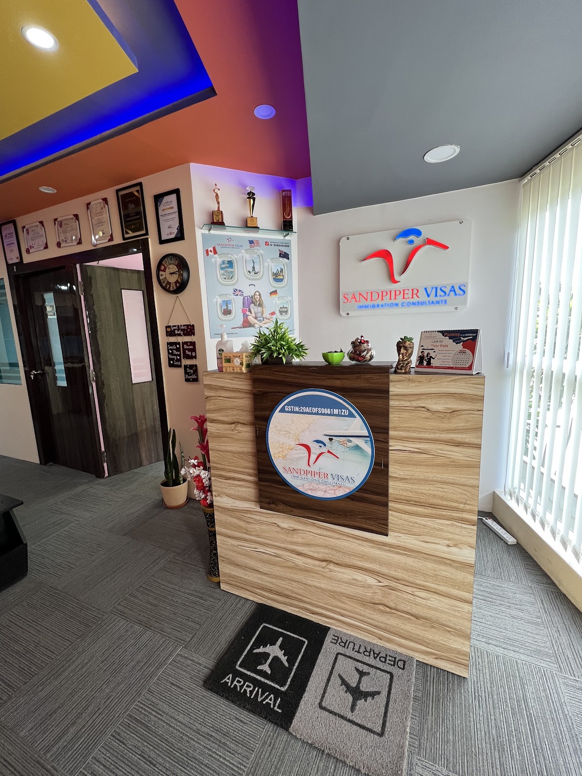 Sandpiper Visas and Tours office
