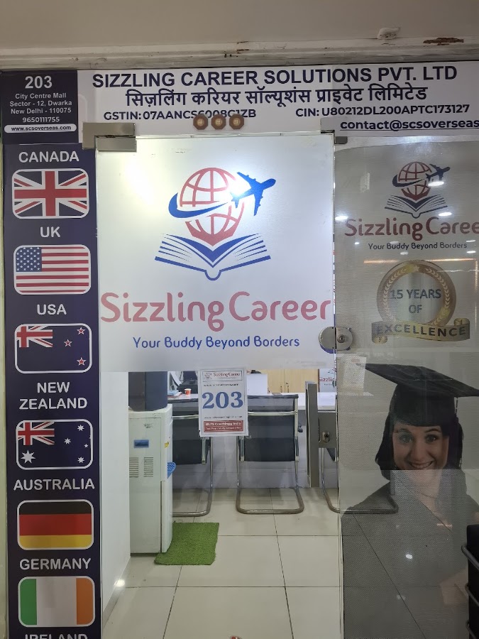 Sizzling Career Solutions | Study Visa & Tourist Visa Consultant in Dwarka, Delhi photo 2