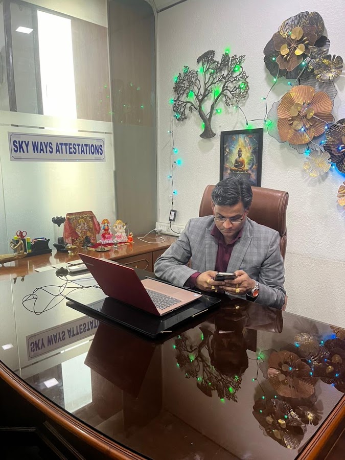 Sky Ways Attestations Pvt.Ltd office