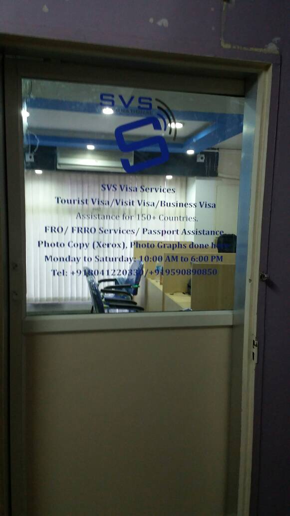 SVS Visa Services office
