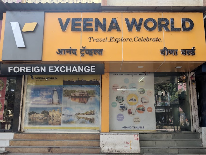 Veena World - Anand Travels office