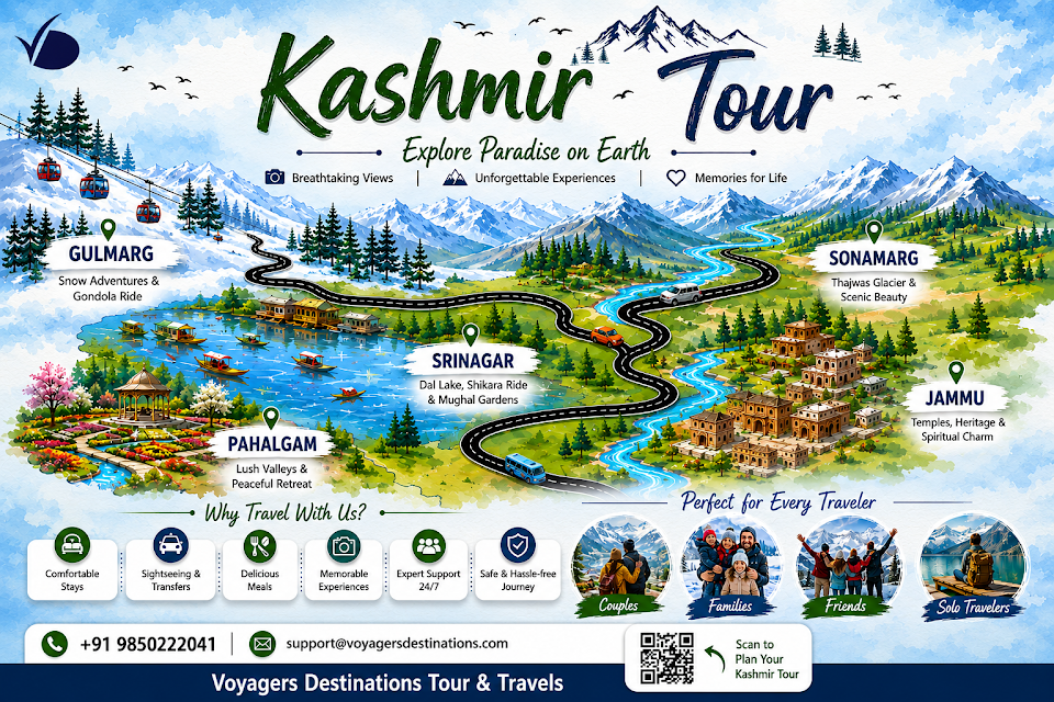 Voyagers Destinations Tours & Travels office