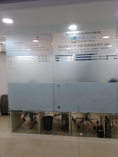 Zillion Tour And Travels office